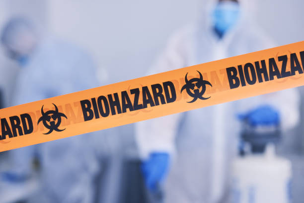 Professional Trauma Scene Cleanup technician working in Trufant, MI